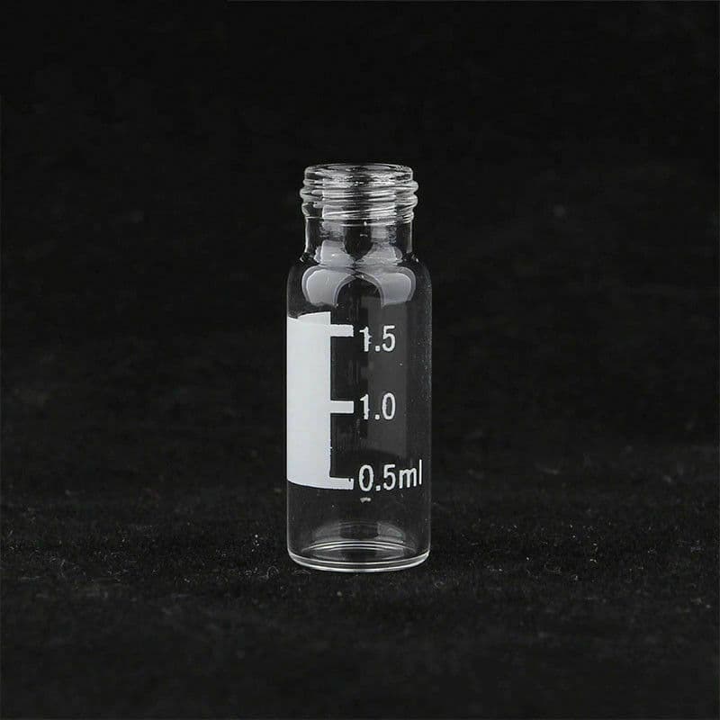 9mm amber hplc vials and caps for gc